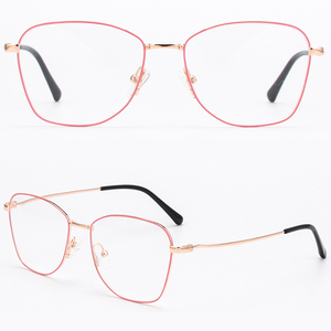 Montature per <span class=keywords><strong>occhiali</strong></span> moda donna italia Designer <span class=keywords><strong>occhiali</strong></span> <span class=keywords><strong>da</strong></span> <span class=keywords><strong>vista</strong></span> femminili montatura per <span class=keywords><strong>occhiali</strong></span> <span class=keywords><strong>occhiali</strong></span> <span class=keywords><strong>da</strong></span> <span class=keywords><strong>vista</strong></span> rotondi in metallo essenziale - Product Image 1