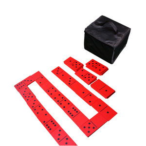 Top Vente Personnalisé Rouge Mélamine <span class=keywords><strong>Domino</strong></span> <span class=keywords><strong>Jeu</strong></span> Ensemble Pour Les Enfants - Product Image 1
