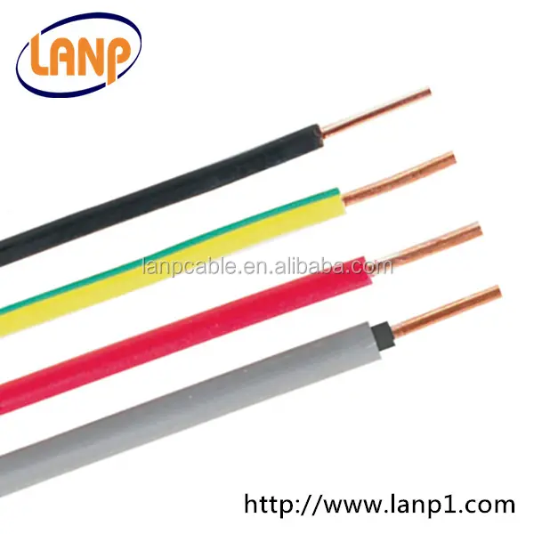 1.5 mm 2.5 mm 4 mm fil de cuivre de kabel Electrique 