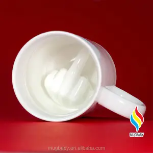 OEM Creative <strong>Middle</strong> <strong>Finger</strong> Wholesale Ceramic <strong>Mugs</strong> Travel Coffee <strong>Mug</strong> - Product Image 1