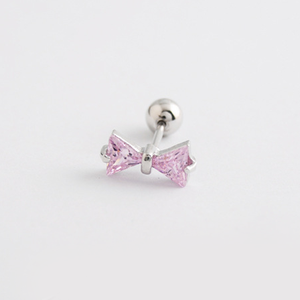 <span class=keywords><strong>Piercing</strong></span> para el trago con lazo brillante CZ, conchas delanteras, Rook Helix - Product Image 6