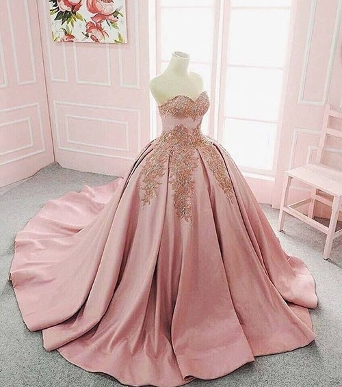 slim fit dress slacks Champagne Lace Bridal Gown main image 0