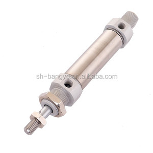 SMC de acero inoxidable no reparable cilindro redondo con cojín MFC20-40 - Product Image 1