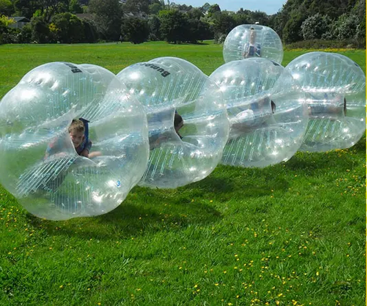 Goedkope prijs menselijk bubble bal menselijk sized opblaasbare zorb bal voor kinderen en volwassenen