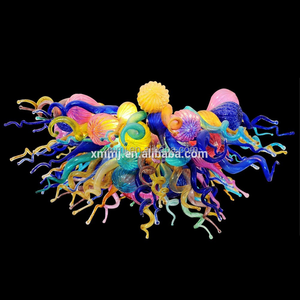 Lampadario Moderno in Vetro di Murano Soffiato a <span class=keywords><strong>Mano</strong></span>, Decorazione Artistica Bianca per Montaggio a Soffitto - Product Image 4