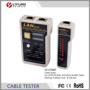 Testeur de câbles polyvalent RJ45 RJ11 RJ12 CAT5 CAT6 UTP STP STP, réseau LAN BNC USB, outils de <span class=keywords><strong>Test</strong></span> à distance - Product Image 4