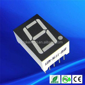 Ánodo común Super rojo kem-<span class=keywords><strong>5611</strong></span>-bsr pantalla <span class=keywords><strong>led</strong></span> de <span class=keywords><strong>7</strong></span> segmentos de 0,56 pulgadas <span class=keywords><strong>5611</strong></span> - Product Image 5