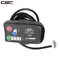 CSC זול LED 36 V 48 V חשמלי אופניים KT LED LED880 ebike בקרת תצוגת לוח חשמלי אופני חלקי KT בקר