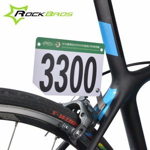 Supporto per Numero di Gara ROCKBROS in Lega di Titanio 4g per Bicicletta da <span class=keywords><strong>Corsa</strong></span> MTB e Strada - Product Image 1