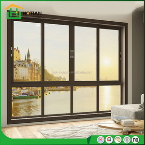 Aluminium Aloi <span class=keywords><strong>Interior</strong></span> pintu kaca salon pintu Prancis - Product Image 2