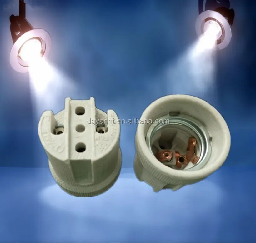 E27 porcelain light bulb socket/vintage ceramic E27 lamp holder base