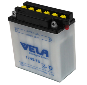 Nouvelle <span class=keywords><strong>batterie</strong></span> de moto sèche <span class=keywords><strong>12N5</strong></span>-<span class=keywords><strong>3B</strong></span> 12V 5AH pour motos et scooters - Product Image 1