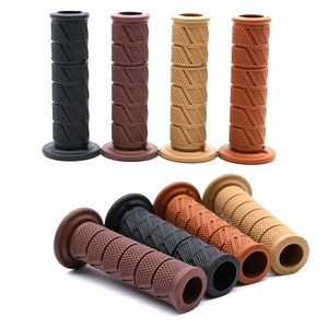 มือจับแฮนด์รถมอเตอร์ไซค์ CG125 <span class=keywords><strong>CB400</strong></span> รุ่นใหม่ ทำจากซิลิโคนยางนิ่ม  แบบสากล สำหรับรถแข่ง - Product Image 1