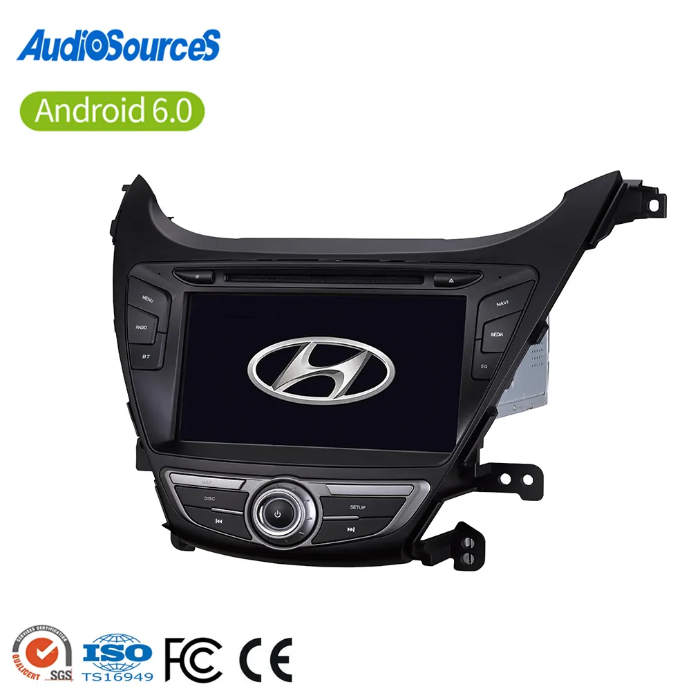 Dvd לרכב gps ניווט מערכת מסך מגע סטריאו לרכב עבור יונדאי elantra