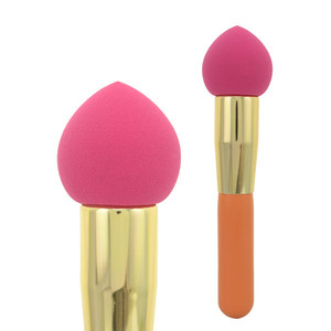 Éponge pour application de maquillage sans latex, pinceau de beauté, pour le visage et la peau, rose, - Product Image 2
