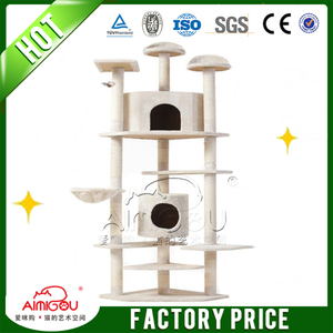 Sisal Gato Que Rasguña El Poste/Cat Scratcher/<span class=keywords><strong>Casa</strong></span> Del Árbol Del Gato - Product Image 1