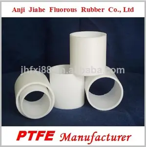 Ptfe plastis buje/tubo de teflón/tubo de ptfe fabricante de china