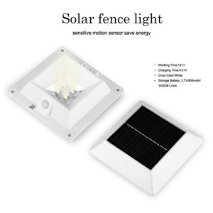 150LM LED PIR sensor de movimiento luces solares, impermeable lámpara inalámbrica para <span class=keywords><strong>el</strong></span> jardín al aire libre, valla, <span class=keywords><strong>garaje</strong></span> - Product Image 2