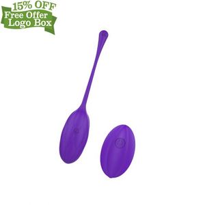 Gratis Aangepaste Doos-Volledige Siliconen Oplaadbare Op Afstand Bedienbare Anale Vibrator Draadloze Liefde Eieren Vrouwelijke Bullet E-Gg - Product Image 2