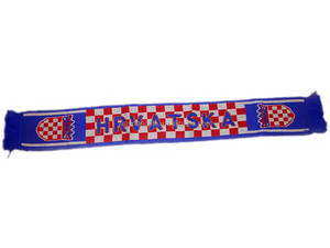 Écharpe de football personnalisée, écharpe tricotée en <span class=keywords><strong>croatie</strong></span> - Product Image 2