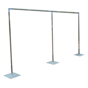 High Quality Adjustable Aluminium Portable Event Party Wedding Backdrop Stand