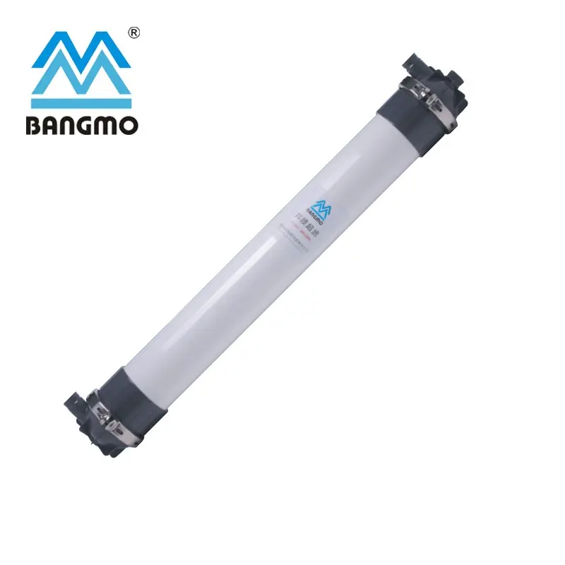 Bangmo-membrana de filtro uf de fibra hueca, material PVDF de 8 ", UFf200 para tratamiento de aguas residuales industriales
