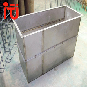Platino plateado titanio ánodo de titanio anodizado rack - Product Image 1