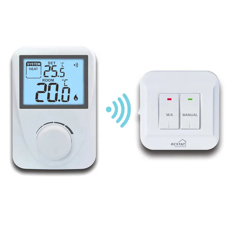 Cheap Digital Wireless Room Electronic Floor Heating Thermostat With 868MHz