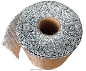 Foil Insulation Reflective Aluminum Foil Bubble Insulation Film For Steel House Insulation