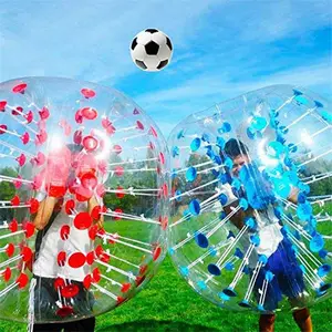 Burbuja de PVC para fútbol, burbuja inflable de 1,5 m