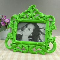 Cadre photo en bois Sexy Funia Girls, cadres photo verts