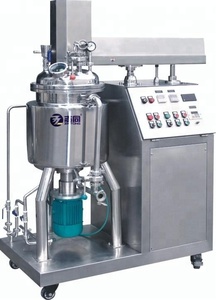 Homogeneizador Emulsificador al Vacío de 50-1000L con Calentamiento Eléctrico, Pantalla Táctil PLC Estable, Acero Inoxidable SUS304/SUS316L, Alta Productividad de Molienda - Product Image 3