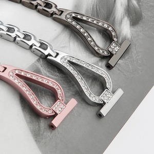 IVANHOE <span class=keywords><strong>Bracelet</strong></span> de <span class=keywords><strong>montre</strong></span> en acier inoxydable diamant X chaîne <span class=keywords><strong>Bracelet</strong></span> croisé <span class=keywords><strong>Bracelet</strong></span> accessoires de remplacement <span class=keywords><strong>pour</strong></span> <span class=keywords><strong>Fitbit</strong></span> <span class=keywords><strong>Charge</strong></span> <span class=keywords><strong>3</strong></span> - Product Image 2