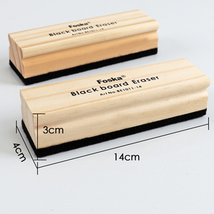 Nettoyant pour <span class=keywords><strong>tableau</strong></span> blanc multifonctionnel Foksa School en bois <span class=keywords><strong>et</strong></span> <span class=keywords><strong>feutre</strong></span>, effaceur pour <span class=keywords><strong>tableau</strong></span> blanc effaçable à sec, blanc <span class=keywords><strong>et</strong></span> noir - Product Image 2