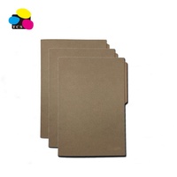 Carpeta de Archivo Kraft Manila de Tamaño Legal con Impresión UV Ecológica, Tres Colores, 1/2 Tablas, 100 Unidades por Paquete, para Uso en Oficina y Escuela