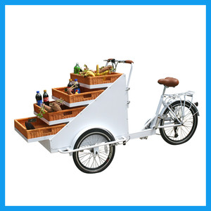 Famille Grand Carier Vehicel Affichage Cargo Tricycle Stands avec Étagères - Product Image 4
