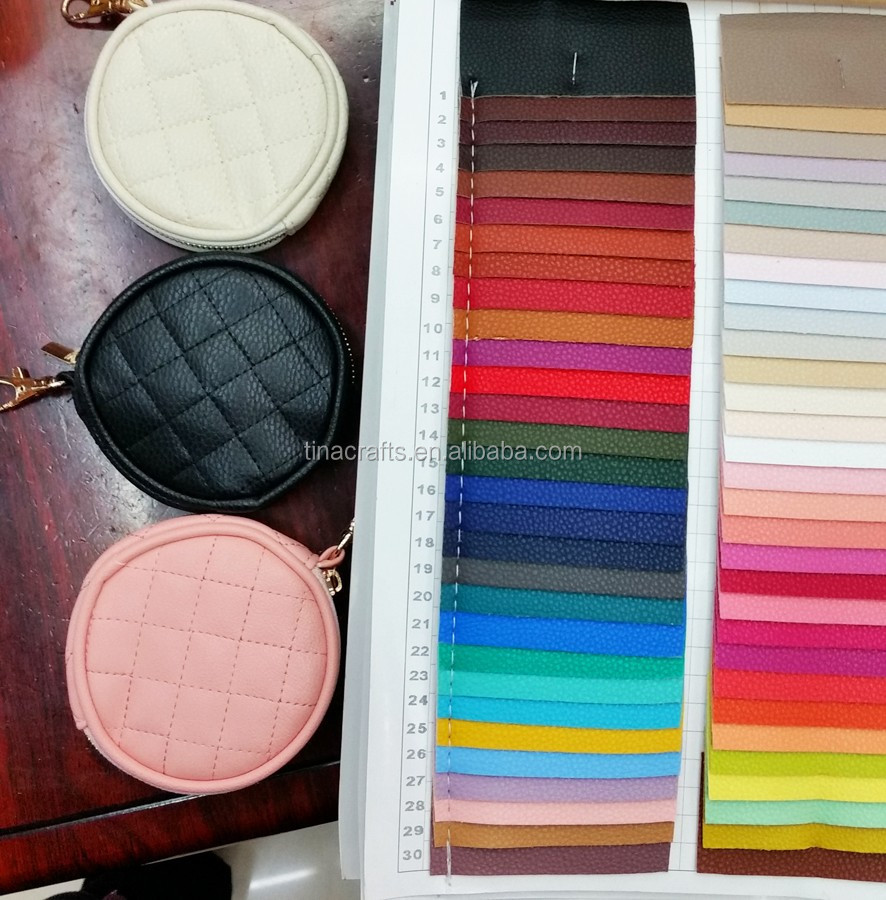 Маленький круглый кожаный кошелек для мелочи