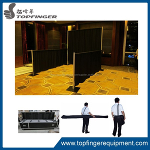 Tfr 2014 hot selling the wedding indoor aluminum telescopic bracket stand pipe and Draped with curtain Sheer - Product Image 3