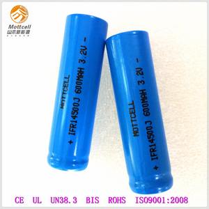 Cabeza convexa 14500J reachargeable batería li-ion 600 mAh <span class=keywords><strong>3</strong></span>.<span class=keywords><strong>2</strong></span> V para los juguetes de gama alta de herramientas digitales - Product Image 1