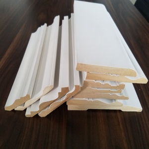 Embellecedores para pisos Tipo de accesorios para pisos y <span class=keywords><strong>material</strong></span> de PVC/<span class=keywords><strong>MDF</strong></span> de rodapié Moldura <span class=keywords><strong>MDF</strong></span> PS - Product Image 2