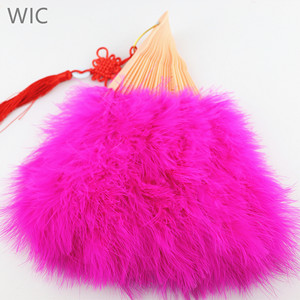 Venta al por mayor de baile de Turquía de los ventiladores <span class=keywords><strong>plegable</strong></span> encantadora <span class=keywords><strong>bailarina</strong></span> de Burlesque Marabou plumas VENTILADOR DE LA MANO - Product Image 3