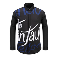 Haute qualité dernières conceptions de chemises pour hommes personnalisées par sublimation pour hommes 2020