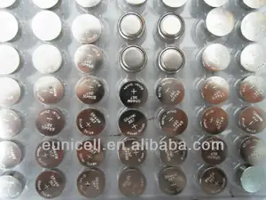 Baterai Jam Oksida Perak SR44, 0 Merkuri SR44SW 357 SR44W 1.55V