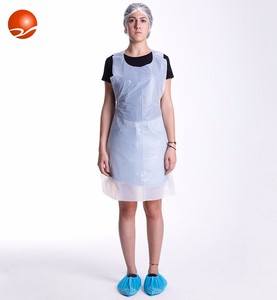 Plastic Apron Disposable Plastic Apron PE Kitchen Waterproof Plastic Apron