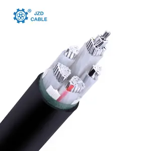 4 core pvc insulated aluminum conductor power cable