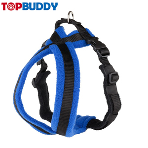 Harnais pour chien en nylon de qualité supérieure jeux pour chiens harnais pour chien de marche doublé polaire rembourré - Product Image 3