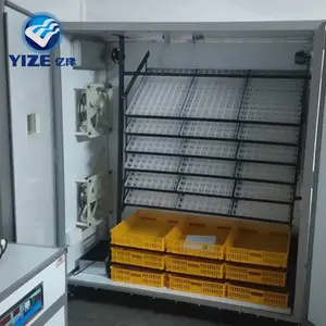 孵化卵用自動インキュベーター4000養鶏設備輸入中国製