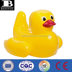 Jouet de conducteur de natation, en vinyle, haute résistance, sécurité <span class=keywords><strong>gonflable</strong></span>, <span class=keywords><strong>canard</strong></span> jaune en pvc durable, bouée <span class=keywords><strong>gonflable</strong></span> pour la piscine, siège flottant, jouets pour motocyclistes - Product Image 2