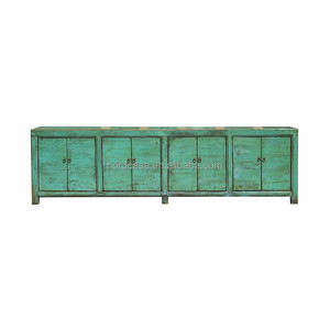 8 puertas de gabinete brillante buffet chino antiguo, muebles - Product Image 1