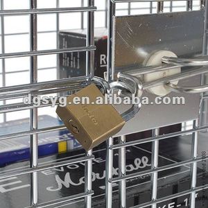 Cage de sécurité en acier inoxydable chromé, livraison gratuite - Product Image 4